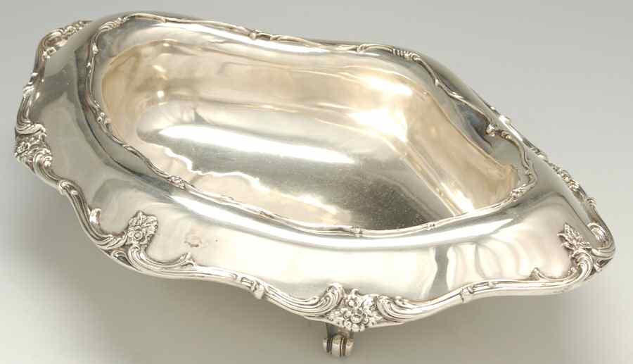 A632 (Sterling, Hollowware) Oval Footed Sterling Centerpiece by Gorham Silver-1