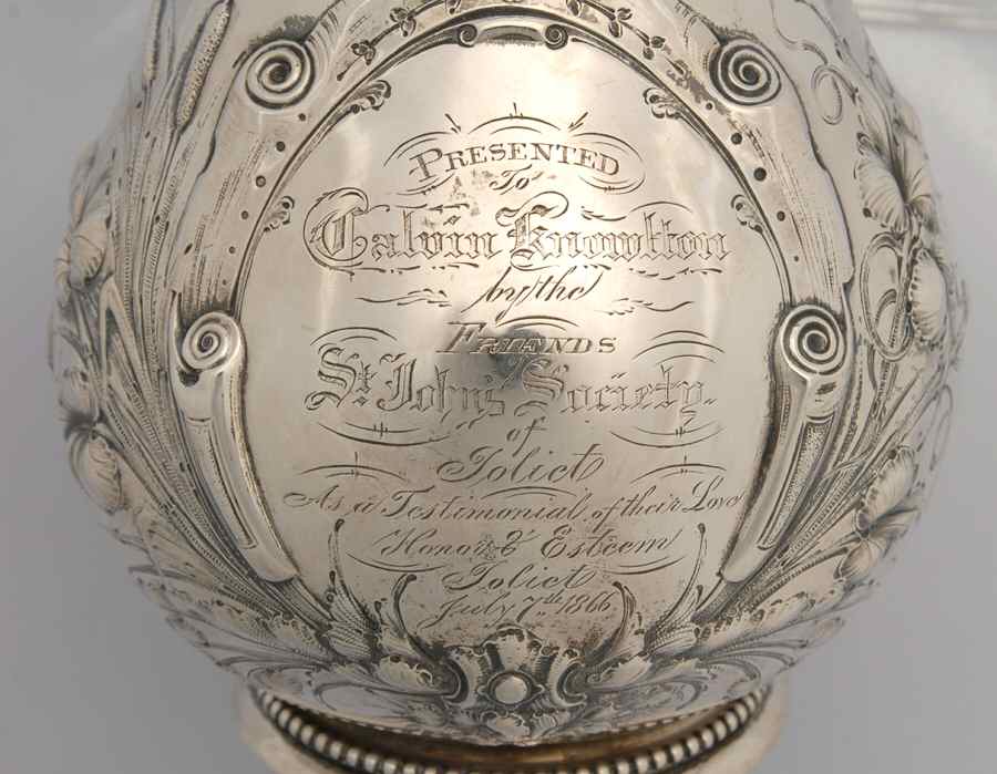 250 (Coin, Hollowware) Sterling Water Pitcher by Gorham Silver-4