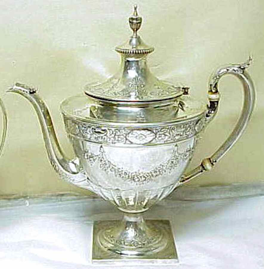 A9952 (Sterling, Hollowware) Teapot by Gorham Silver-1