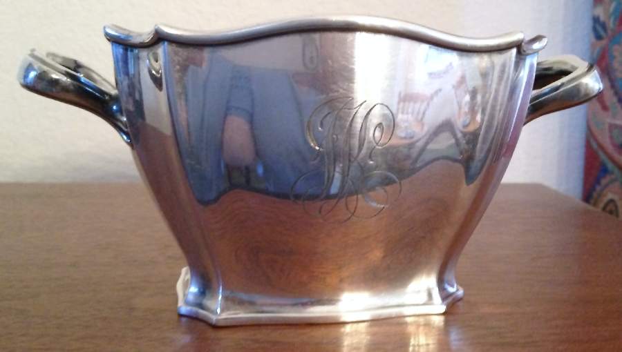 0804 (Silverplate, Hollowware Waste Bowl by Gorham Silver-1