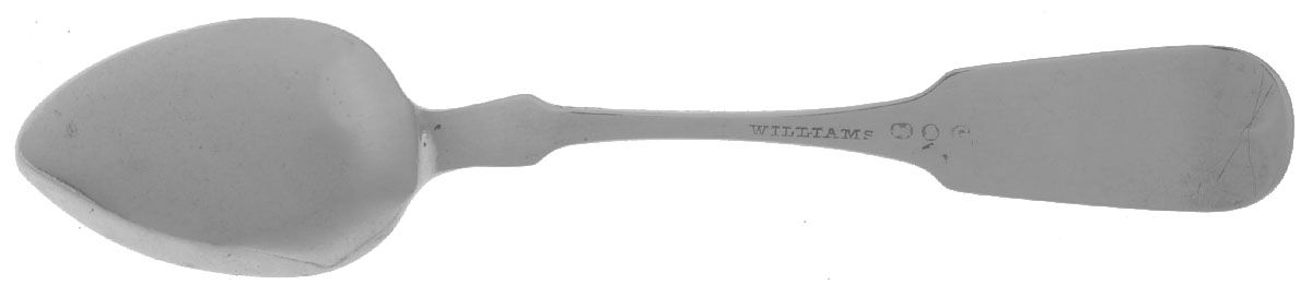Coin Silver Flatware Teaspoon by George Williams-2