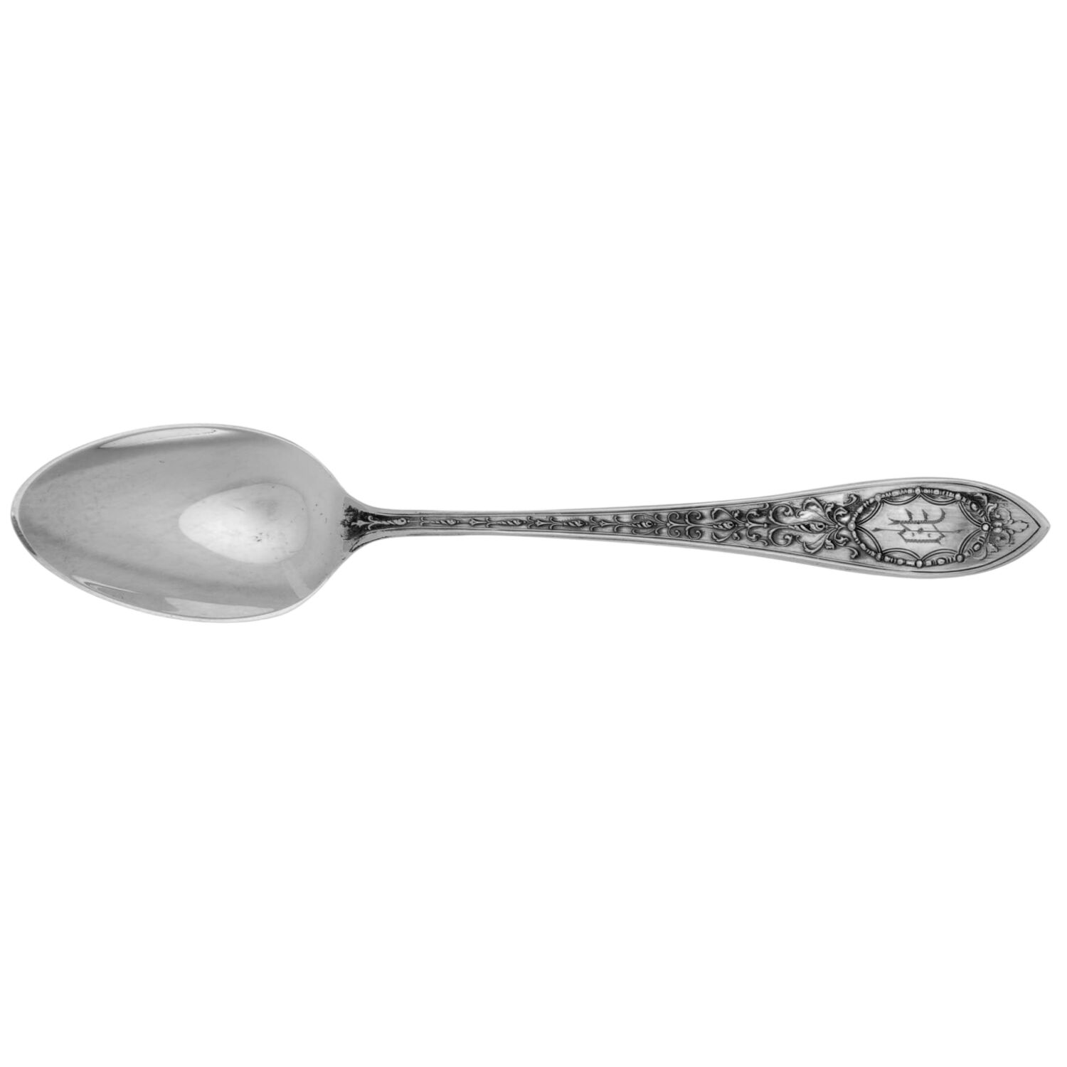 Adam (Sterling, 1922, Monograms) Teaspoon by Gorham Silver-1