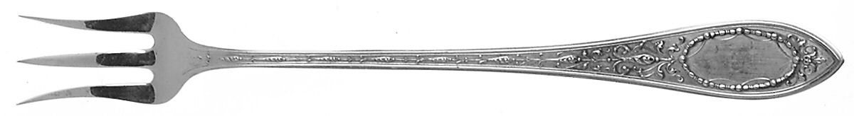 Adam (Sterling, 1922, No Monograms) Oyster Fork by Gorham Silver-1