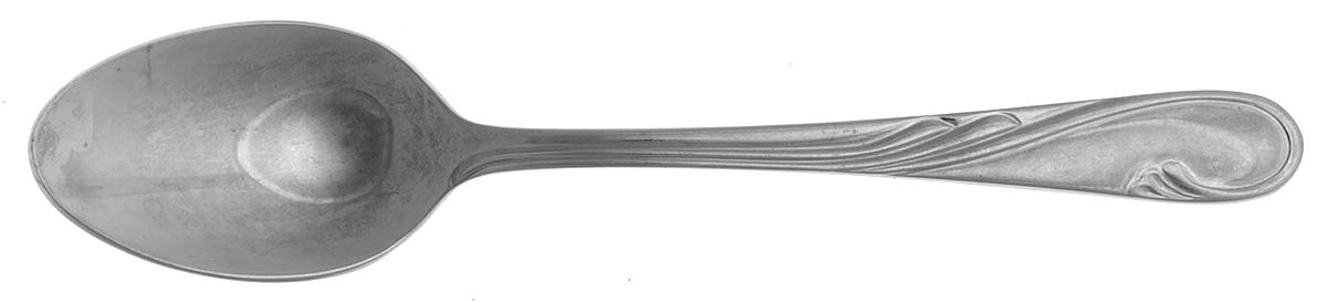 Brushstroke (Stainless) Teaspoon by Gorham Silver-1