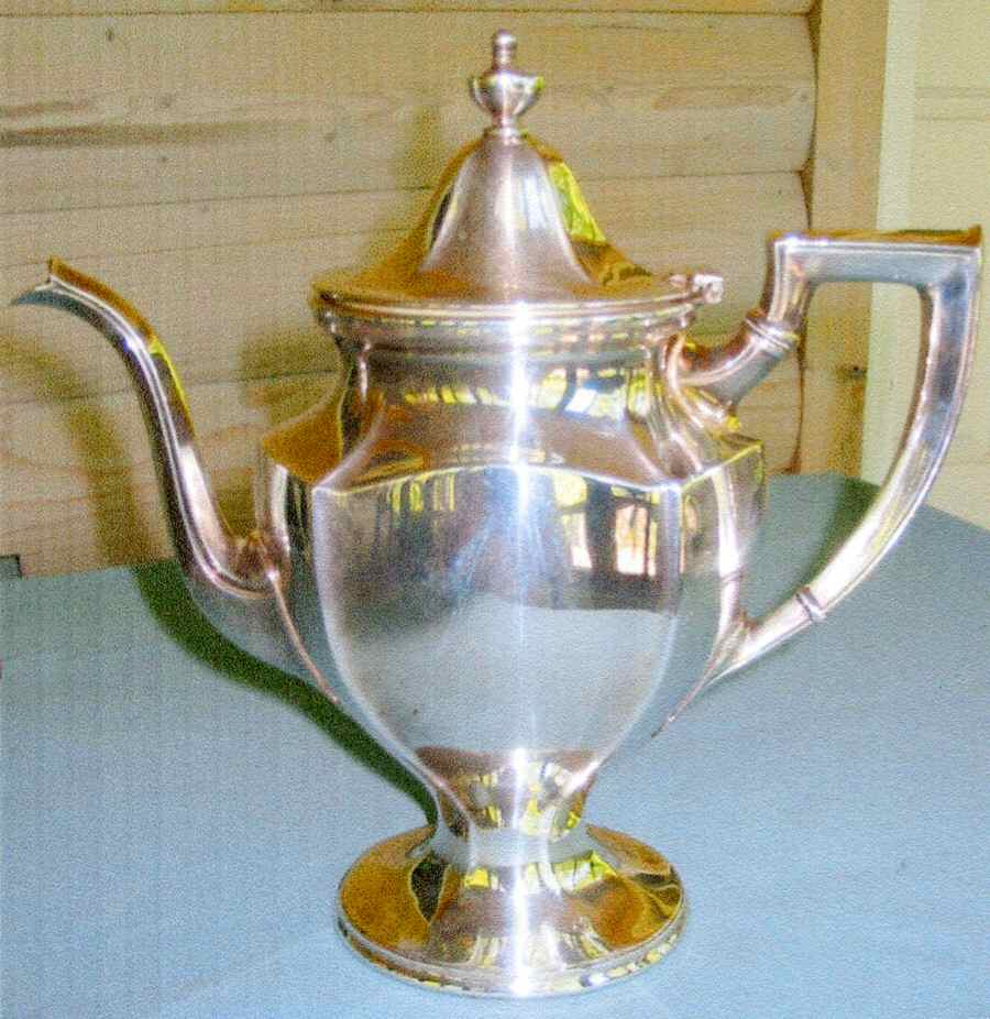 Y202 (Silverplate, Hollowware) Silverplate Coffee Pot by Gorham Silver-1