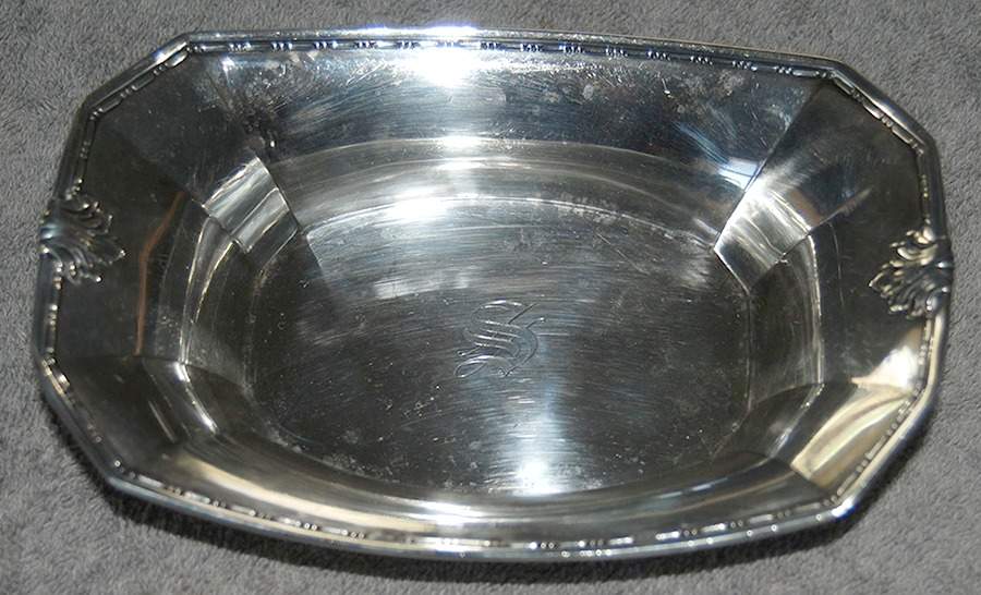 Madam Morris (Sterling, Hollowware) 6" Bon Bon Bowl by Gorham Silver-1