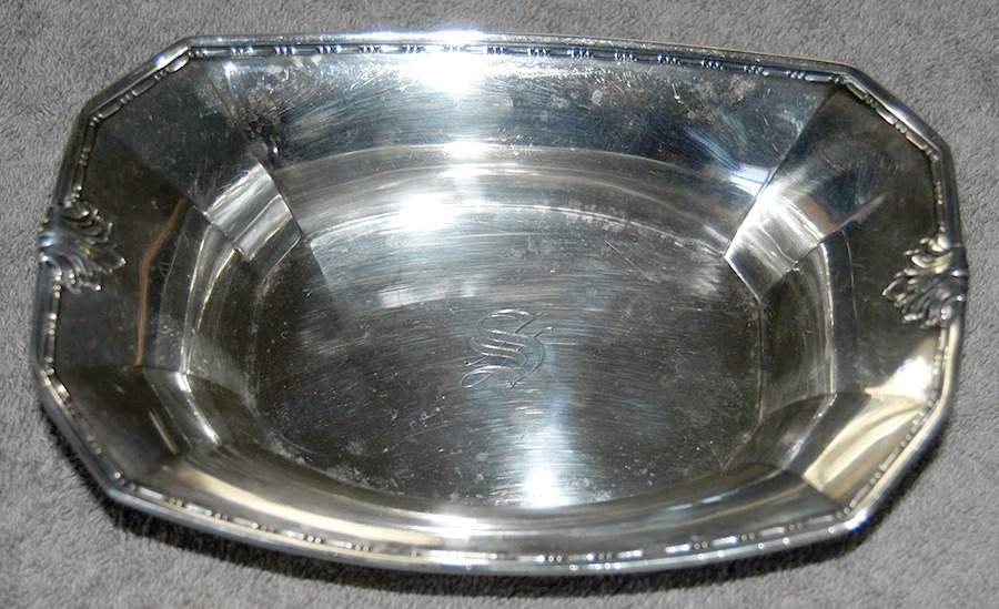 Madam Morris (Sterling, Hollowware) 6" Bon Bon Bowl by Gorham Silver-1