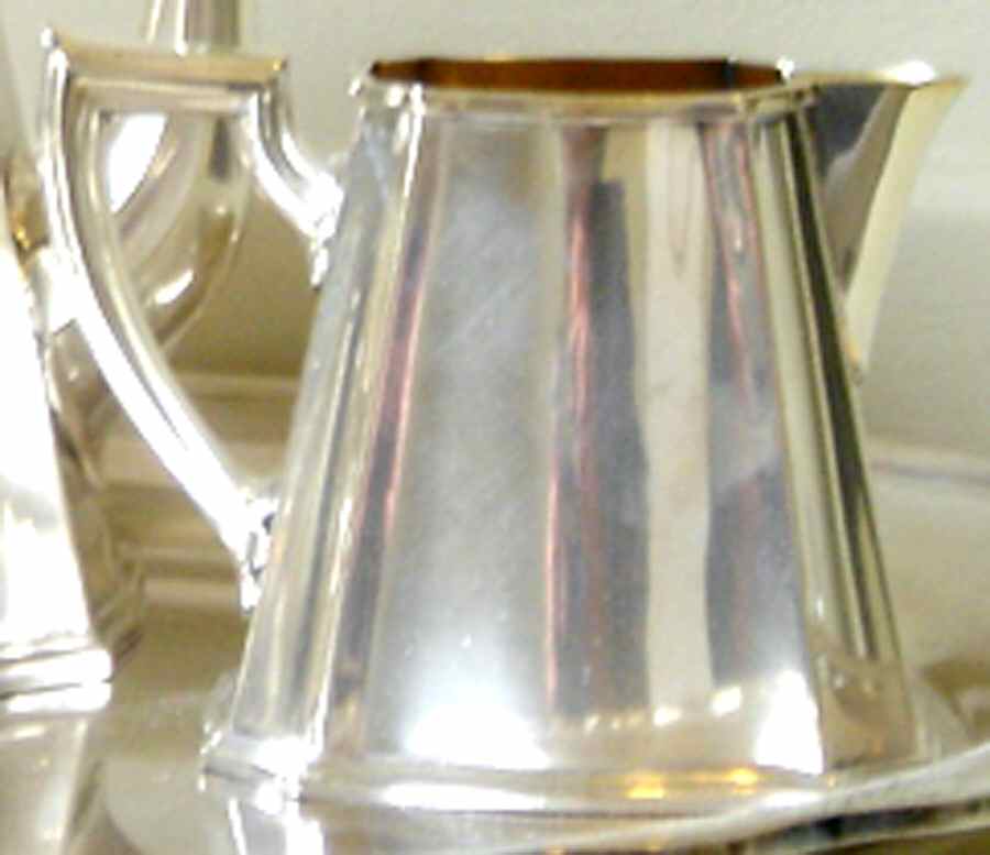 Y801(Silverplate, Hollowware) Silverplate Mini Creamer by Gorham Silver-1