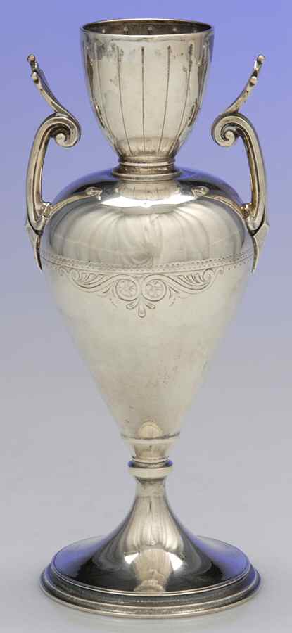 810 (Silverplate, Hollowware) 7" Bud Vase by Gorham Silver-1