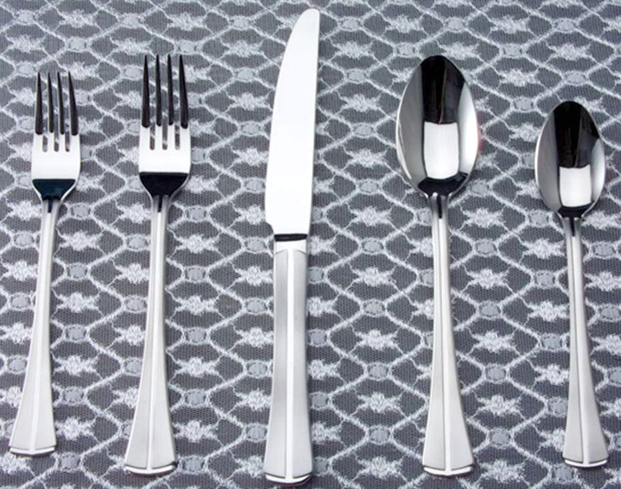 Contour (Stainless) Fork by Godinger-1