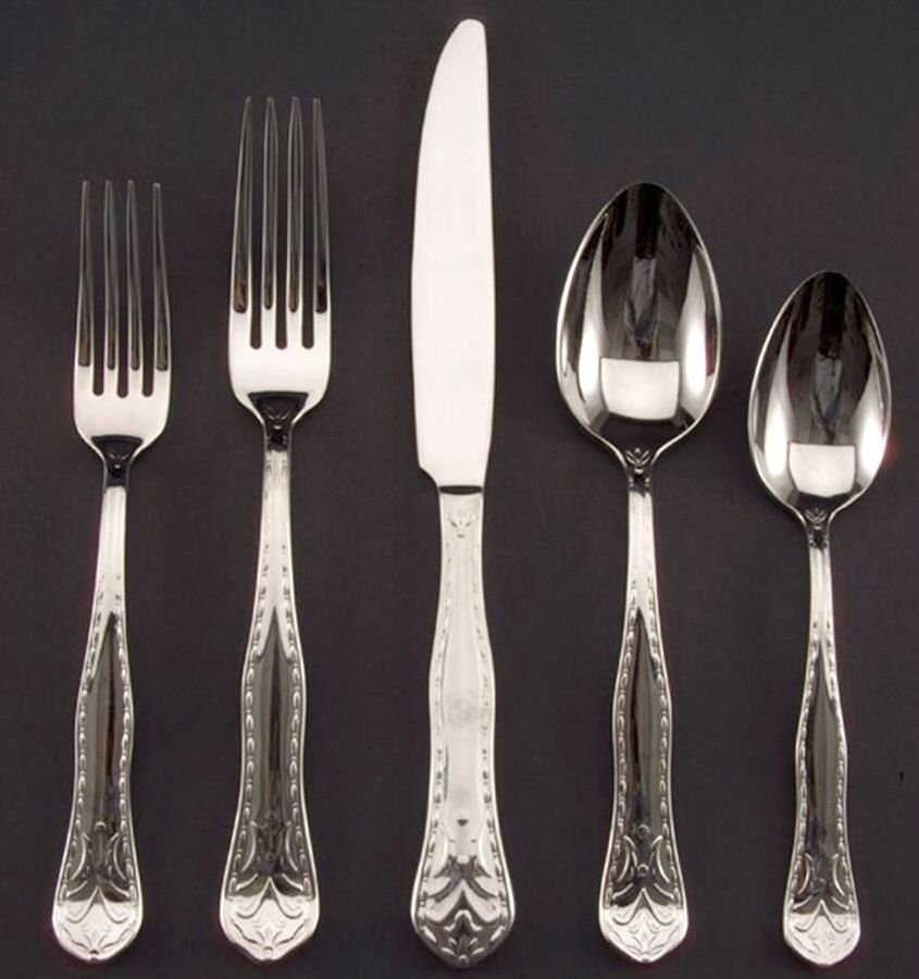 Park Lane (Stainless) Fork by Godinger-1