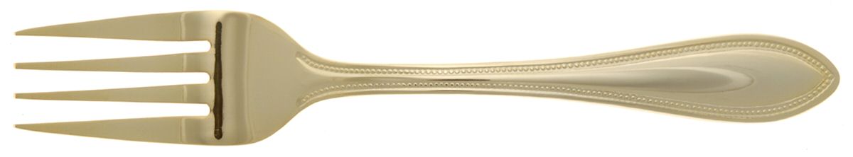 Chateau (Gold Electroplate) Individual Salad Fork by Godinger-1