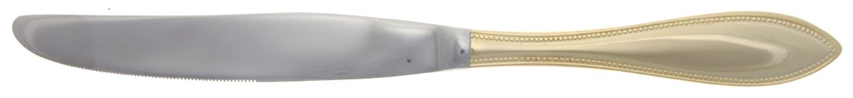 Chateau (Gold Electroplate) Modern Solid Knife by Godinger-1