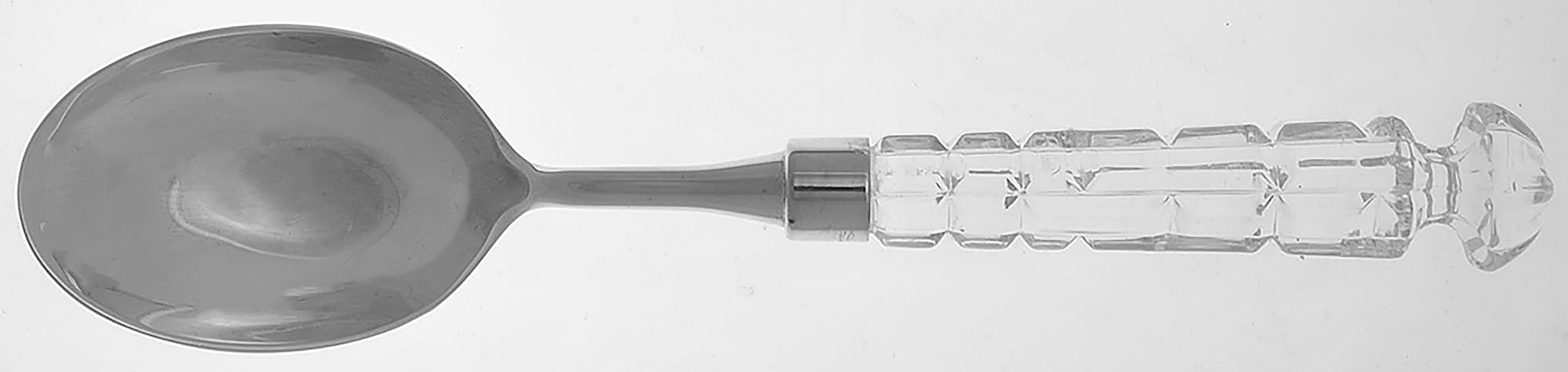Versailles (Silverplate) Salad Serving Spoon with Plated Bowl by Godinger-1