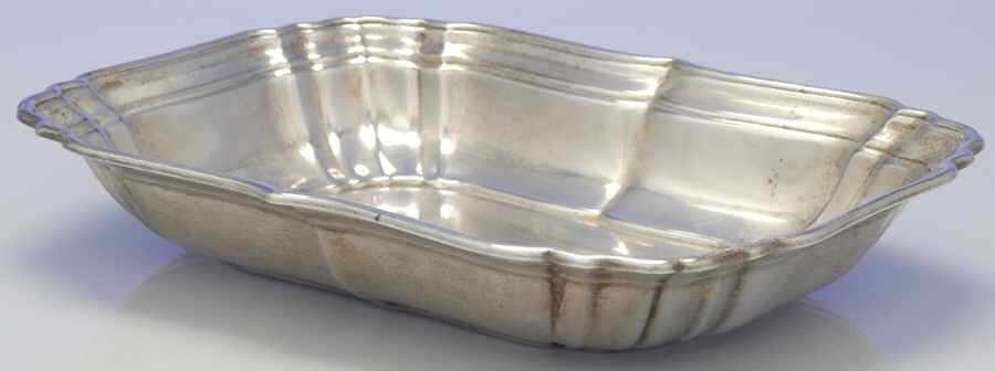 586 (Sterling, Hollowware) Rectangular Vegetable Bowl by Gorham Silver-1