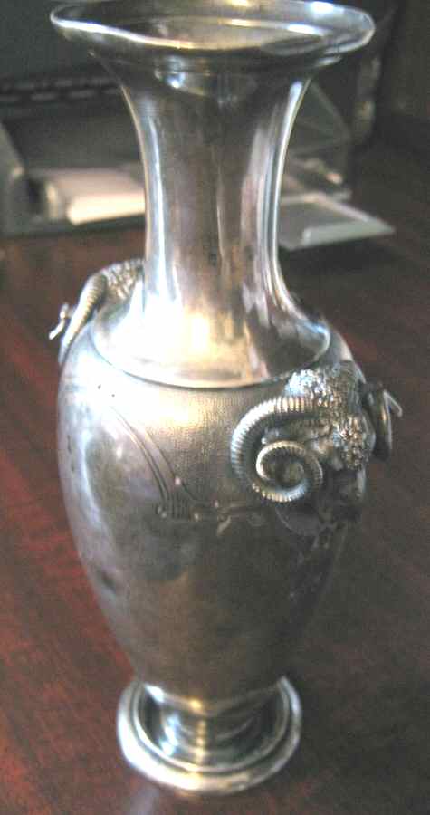 170 (Coin, Hollowware) Sterling Vase by Gorham Silver-1