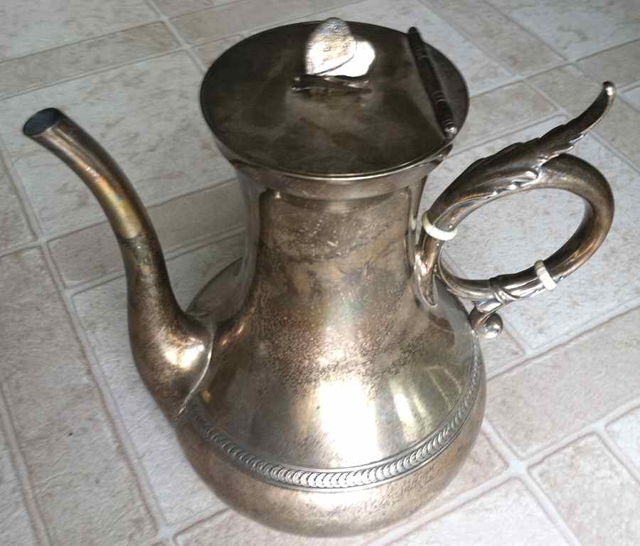 170 (Coin, Hollowware) Coffee Pot by Gorham Silver-1