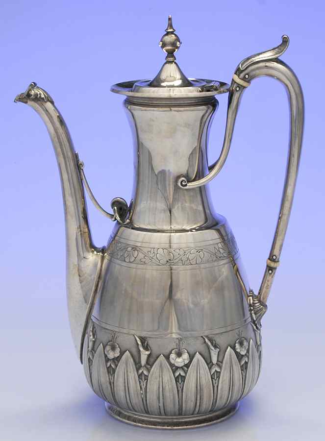 230 (Coin, Hollowware) Coffee Pot by Gorham Silver-1