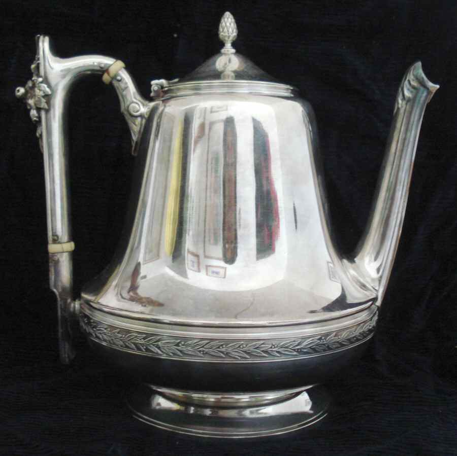 0140 (Silverplate, Hollowware) Teapot by Gorham Silver-1