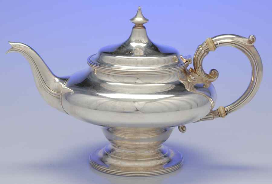 A5312 (Sterling, Hollowware) Tea Pot by Gorham Silver-1