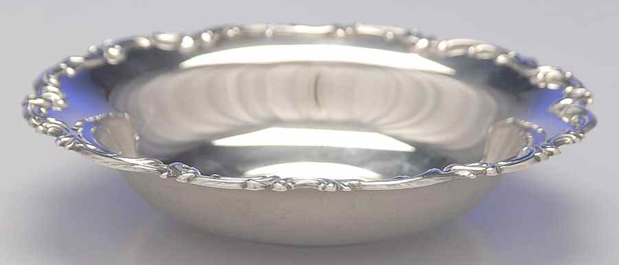 YC1568 (Silverplate, Hollowware) 6" Bon Bon Bowl by Gorham Silver-1