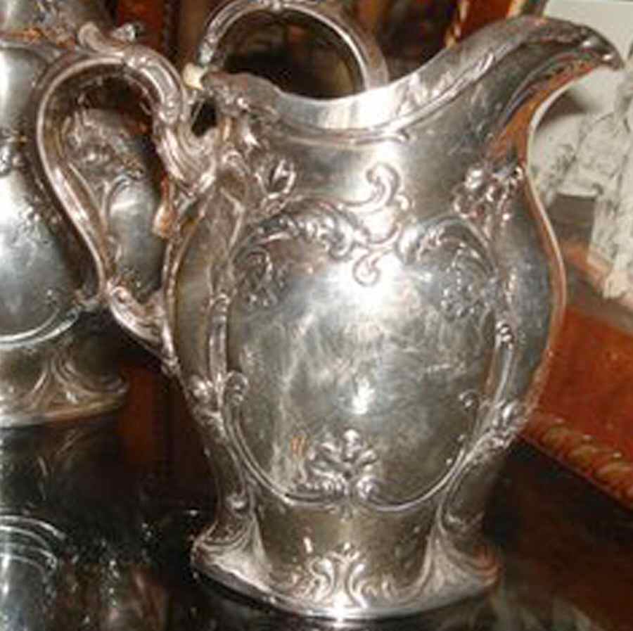 A177 (Sterling, Hollowware) Creamer by Gorham Silver-1
