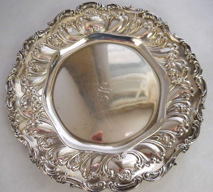 A1951 (Sterling, Hollowware) Bread Plate by Gorham Silver-1