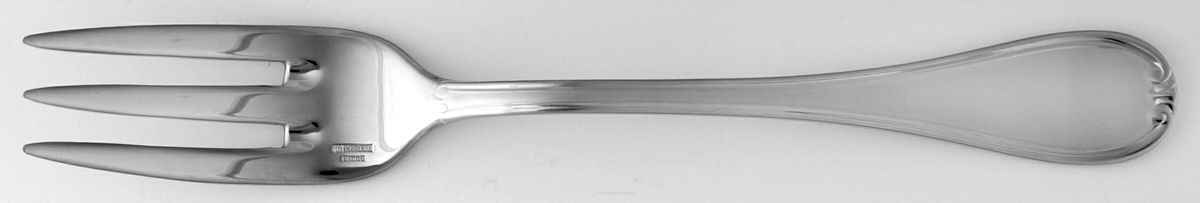 Renoir Contrast-Frosted (Stainless) Individual Salad Fork by Guy Degrenne-1
