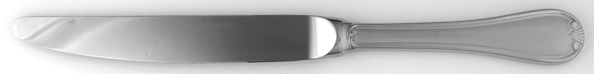 Renoir Contrast-Frosted (Stainless) Modern Hollow Knife by Guy Degrenne-1