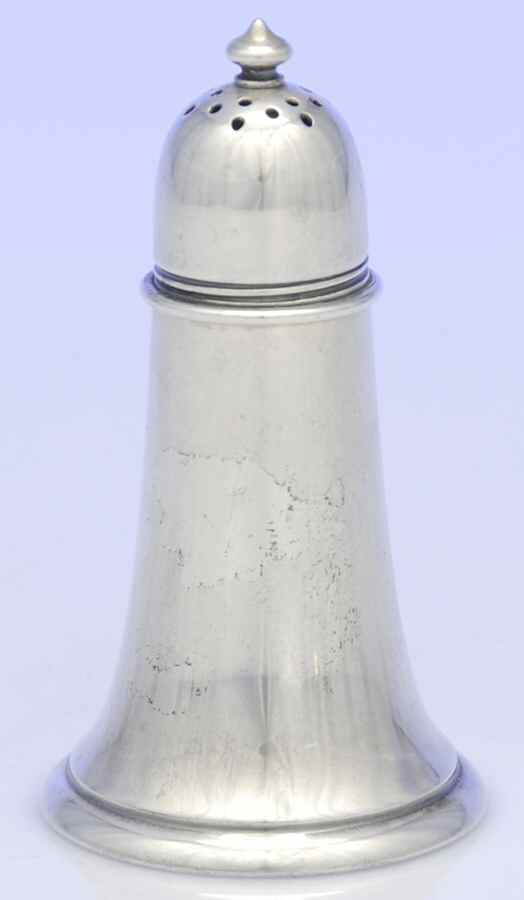 130 (Sterling, Hollowware) Pepper Shaker by Gorham Silver-1