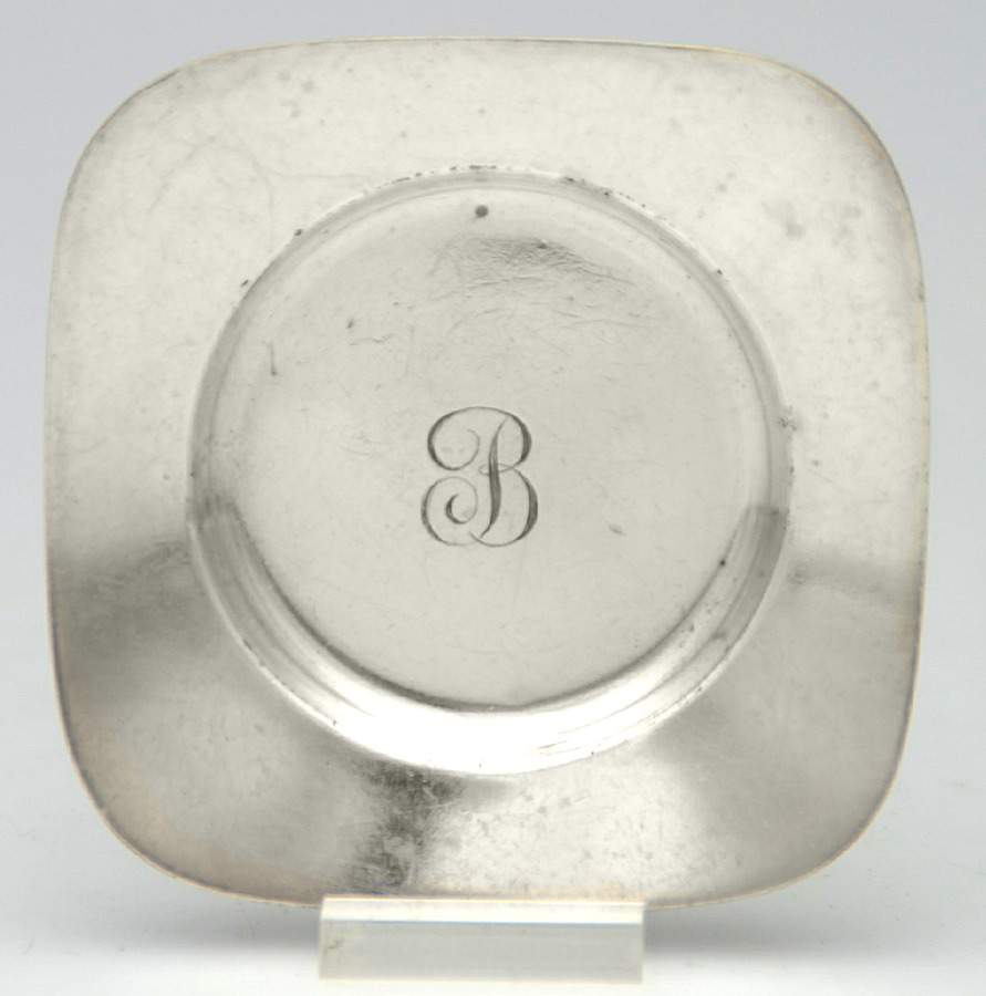 030 (Silverplate, Hollowware) Butter Pat by Gorham Silver-1