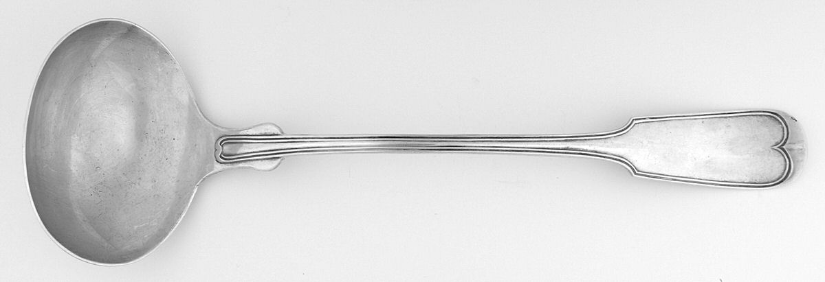 GLT7 (Coin) Solid Soup Ladle by Galt & Bro-1