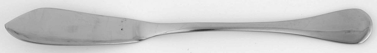 Classic Manchester (Stainless) Flat Handle Master Butter Knife by Gibson-1