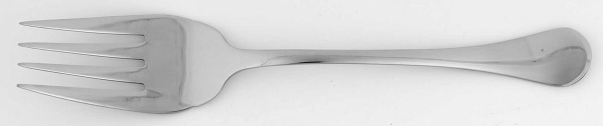 Classic Manchester (Stainless) Medium Solid Cold Meat Serving Fork by Gibson-1