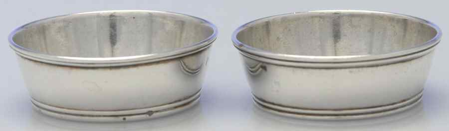A4063 (Sterling, Hollowware) (Set of 2) Individual Open Salt by Gorham Silver-1