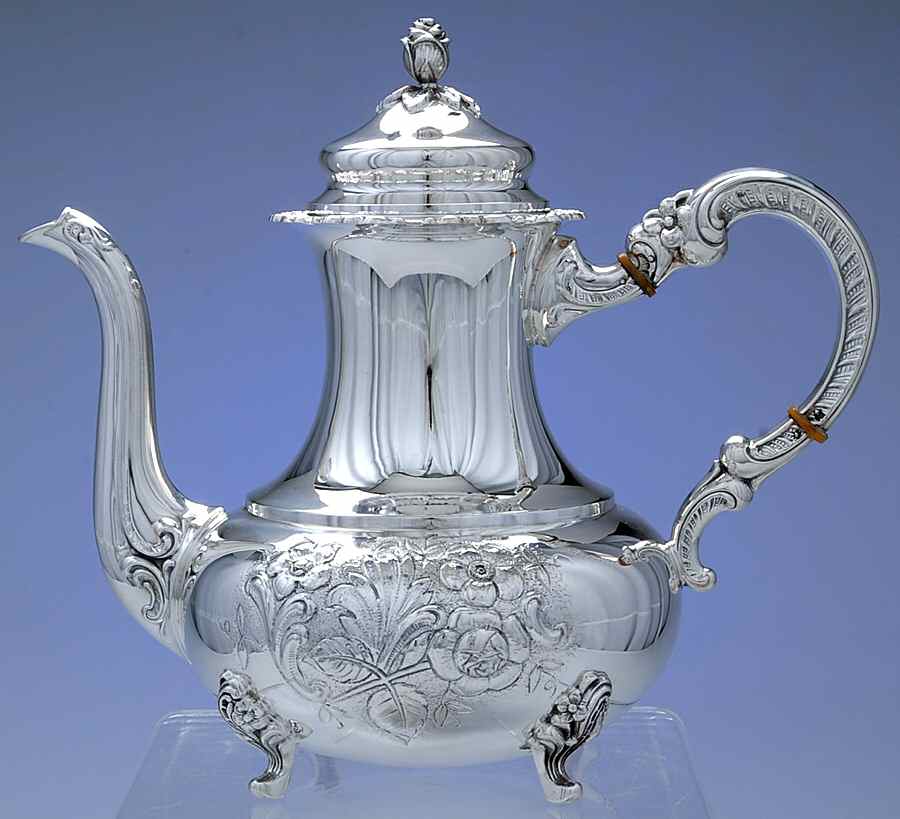 GAK1 (Hollowware, Sterling, 925) Coffee Pot by Gayer & Krauss-1