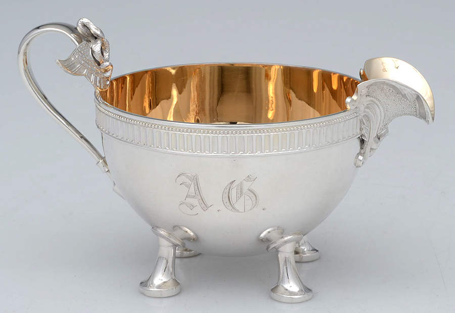 Isis (Sterling, Hollowware) Creamer by Gorham Silver-1