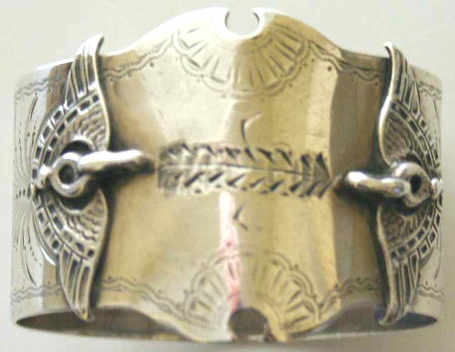 Isis (Sterling, Hollowware) Sterling Napkin Ring by Gorham Silver-1
