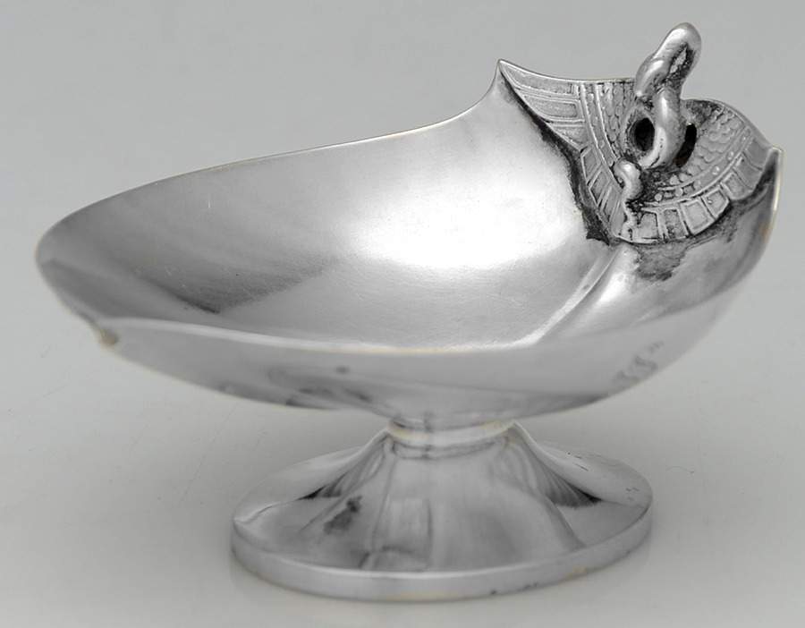 Isis (Sterling, Hollowware) Nut Dish by Gorham Silver-1