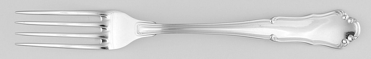 Barocco (Sterling) Fork by Greggio Argenterie-1