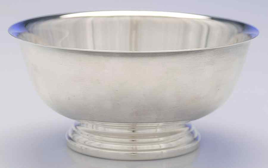 Paul Revere Bowls (Silverplate, Hollowware) 6" Paul Revere Bowl by Gorham Silver-1