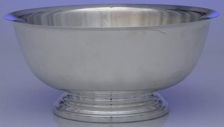 Paul Revere Bowls (Silverplate, Hollowware) 8" Paul Revere Bowl by Gorham Silver-1
