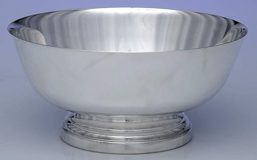 Paul Revere Bowls (Silverplate, Hollowware) 8" Paul Revere Bowl by Gorham Silver-1