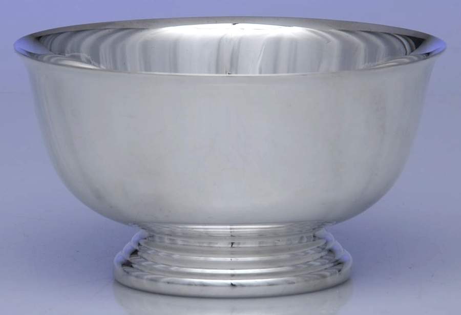 Paul Revere Bowls (Silverplate, Hollowware) 5" Paul Revere Bowl by Gorham Silver-1
