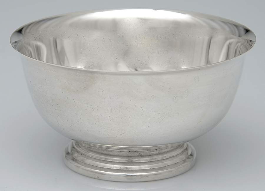 Paul Revere Bowls (Silverplate, Hollowware) 5" Paul Revere Bowl by Gorham Silver-1