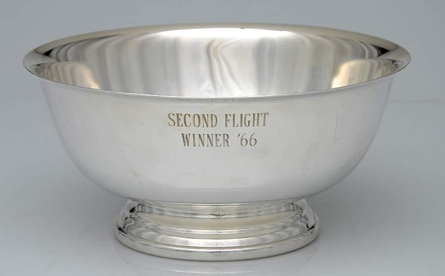 Paul Revere Bowls (Silverplate, Hollowware) 8" Paul Revere Bowl by Gorham Silver-1