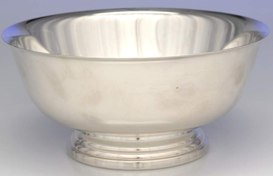 Paul Revere Bowls (Silverplate, Hollowware) 9" Paul Revere Bowl by Gorham Silver-1