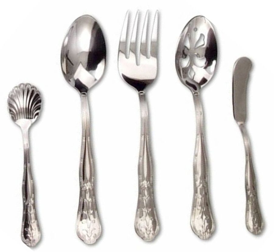 Triumph (Stainless) Tablespoon (Serving Spoon) by Godinger-1
