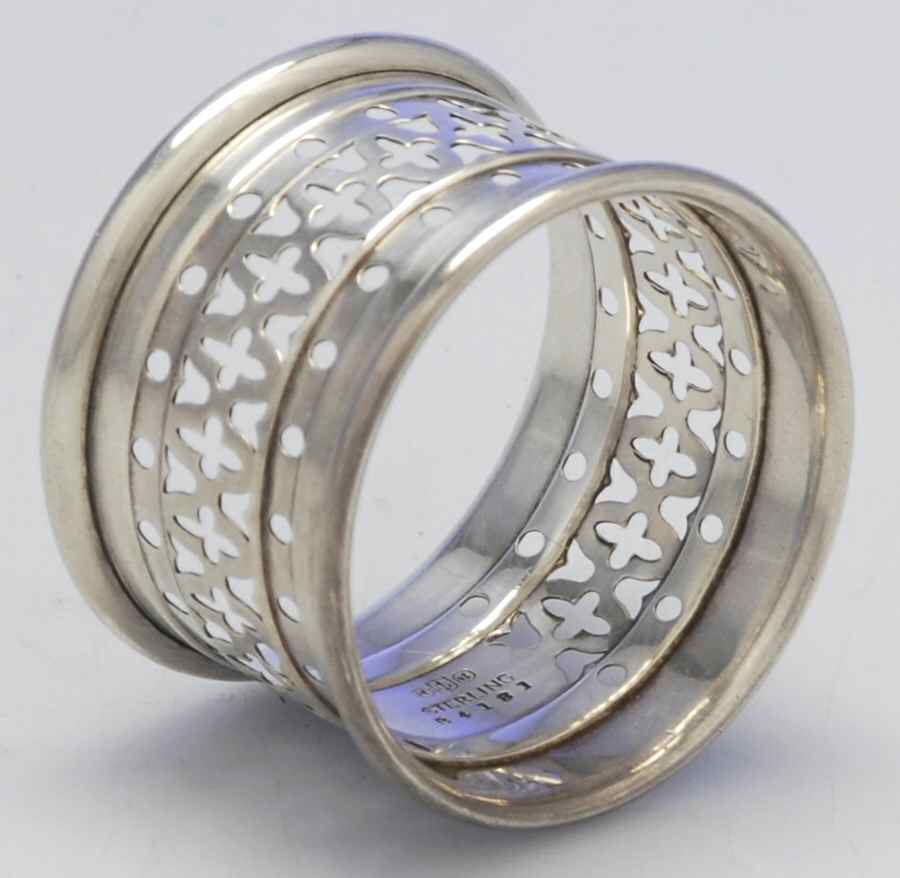 B4181 (Sterling, Hollowware) Napkin Ring by Gorham Silver-1