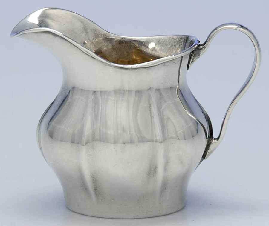 A5528 (Sterling, Hollowware) Mini Creamer by Gorham Silver-1